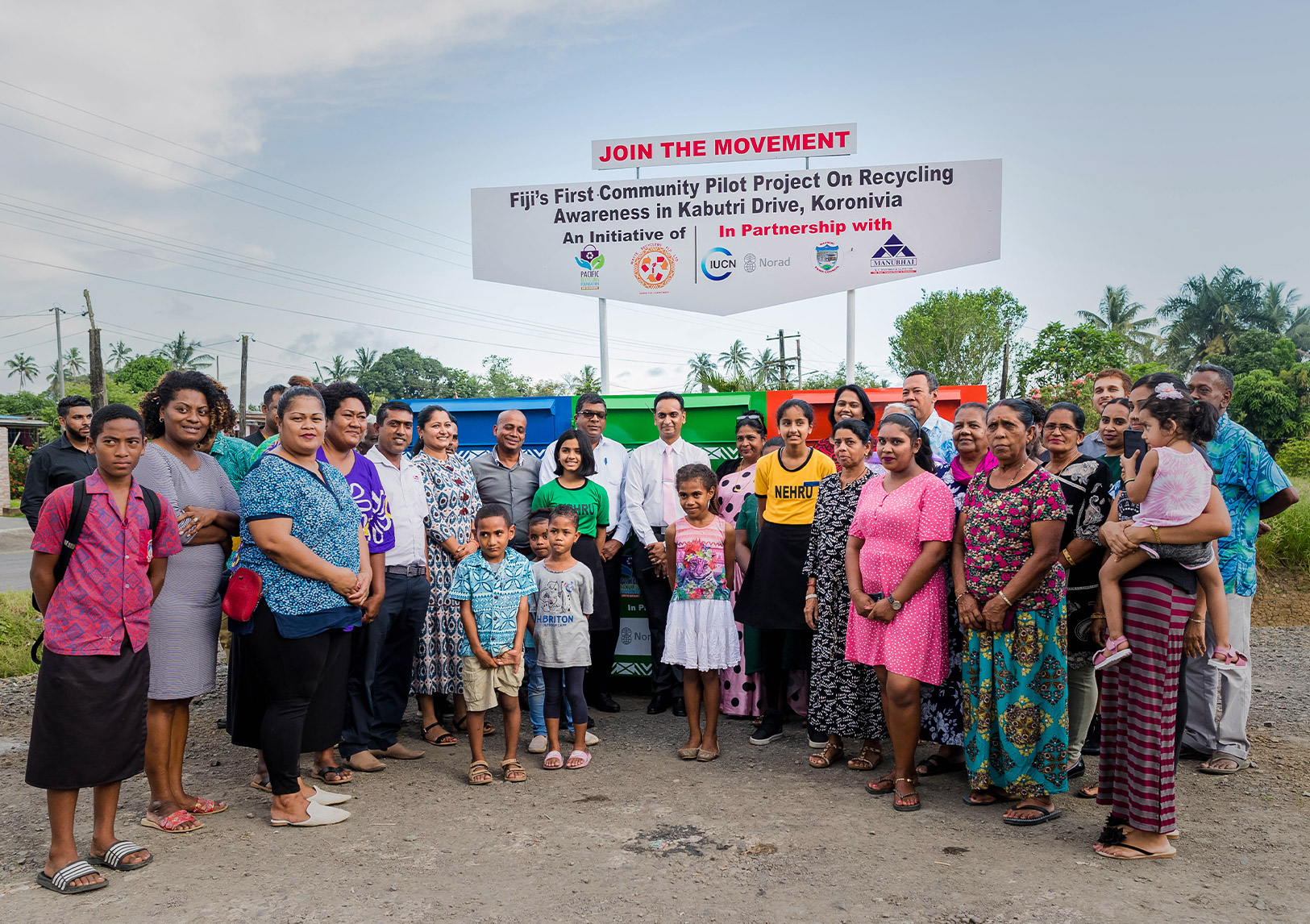 Fiji’s First ever community-based pilot recycling project launched in Kabutri Drive, Koronivia – PRF/WRFL