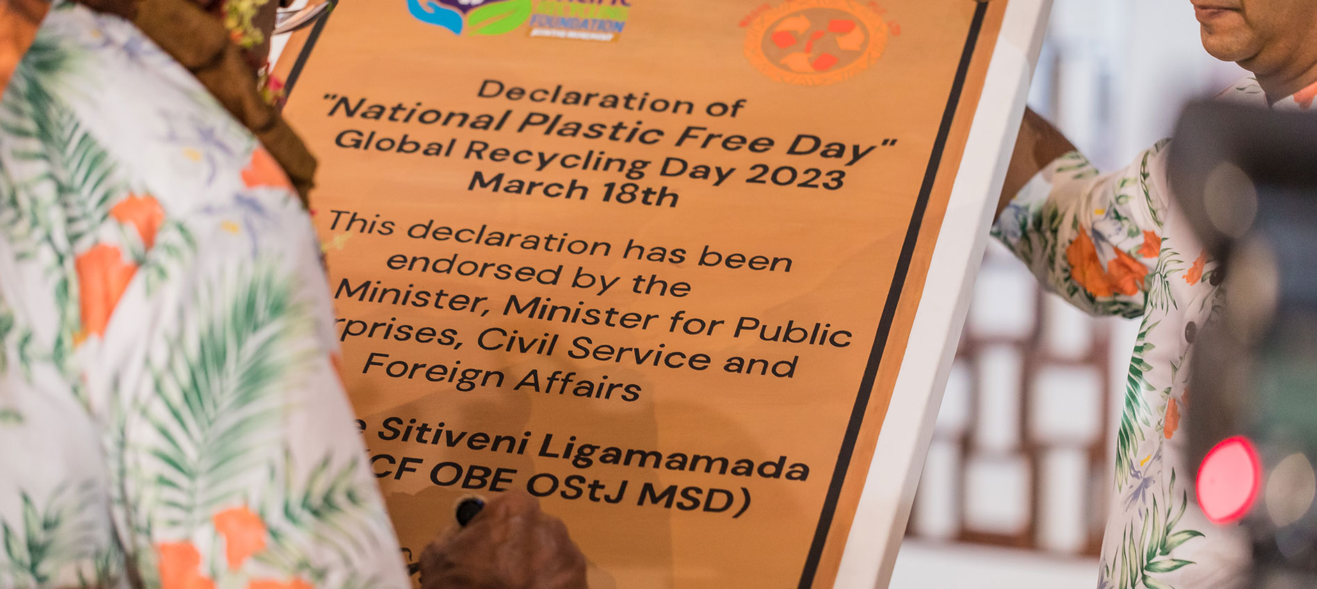 March 18th is a day to reflect on how we are disposing plastic – Deo