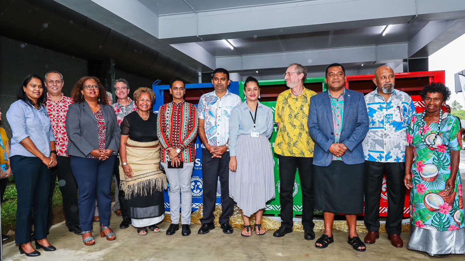 USAID, Waste Recyclers (Fiji) Pte Ltd, Pacific Recycling Foundation Launch I-Recycle Hub Bin to Boost Recycling in Suva