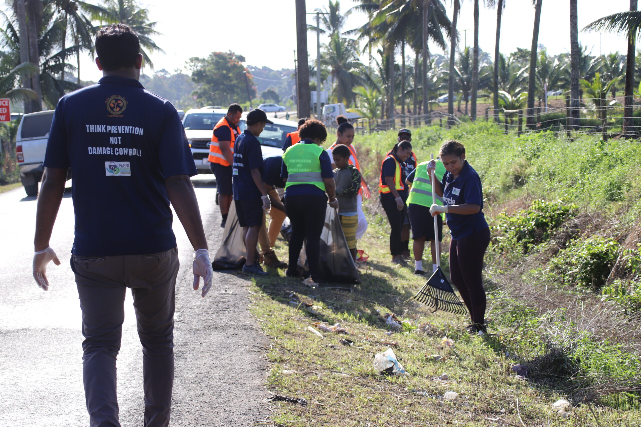 Cleanup on Koronivia Road Highlights Urgent Need for Responsible Waste Management