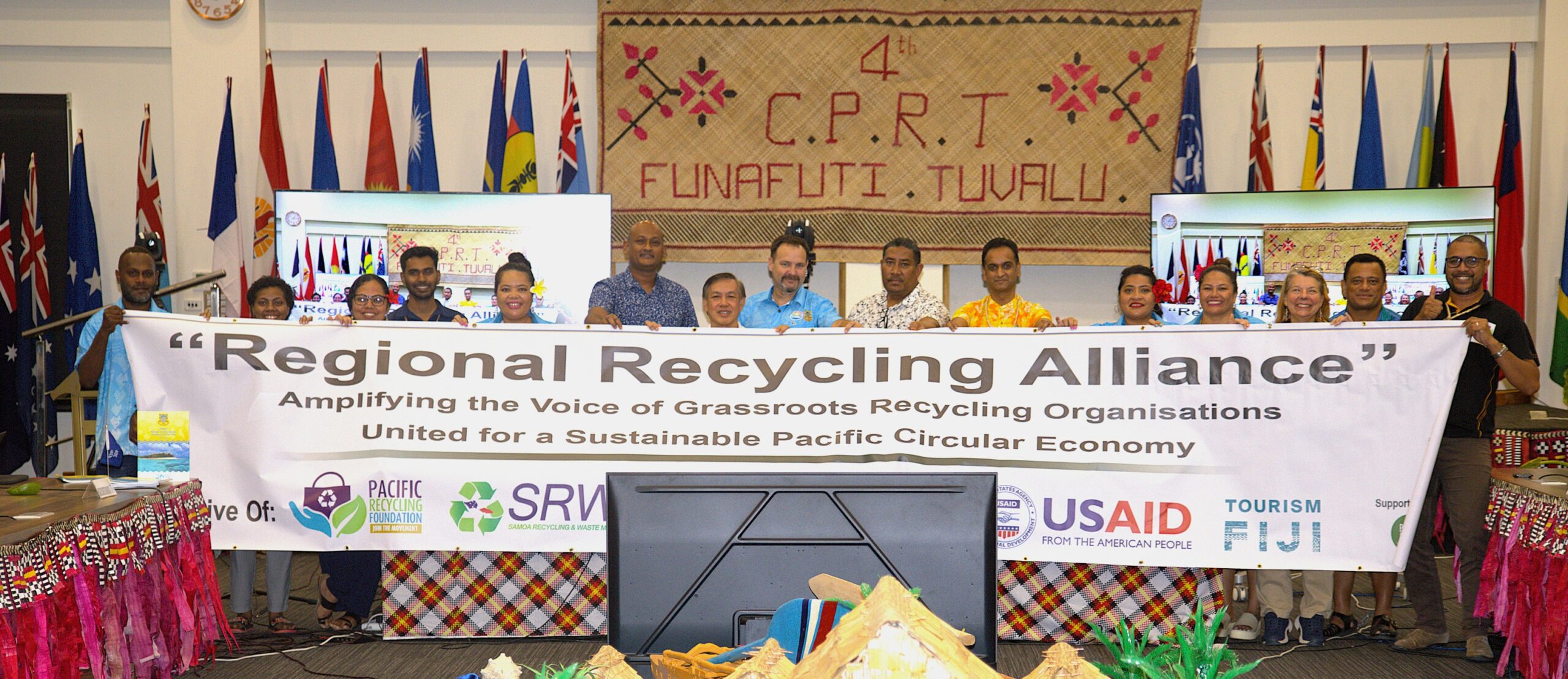 Pacific Recyclers Alliance Celebrates Landmark Achievements at Clean Pacific Round Table in Tuvalu, Empowering CPR & Grassroots Recyclers