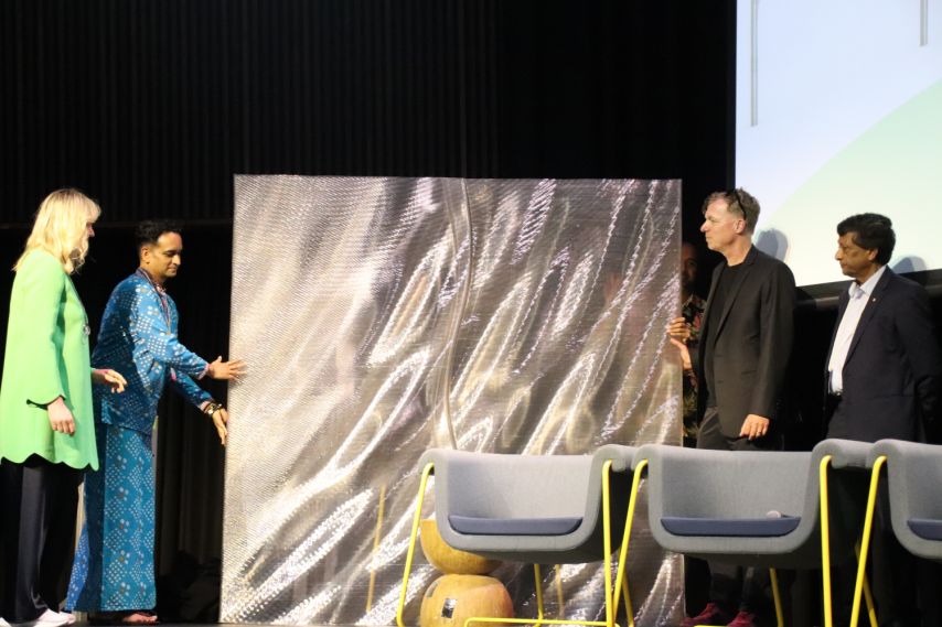 Pacific Recycling Foundation Receives Artwork from UNSW at Sydney Circular Economy Hotspot